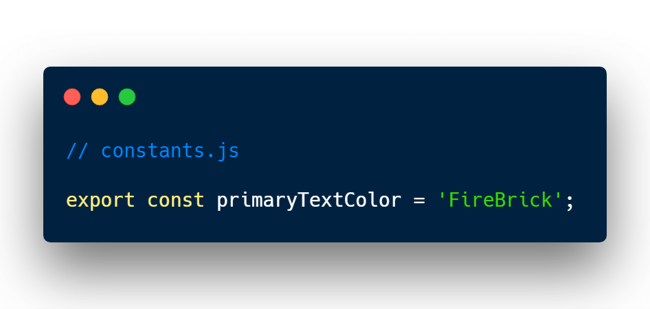 CSS constant in JavaScript