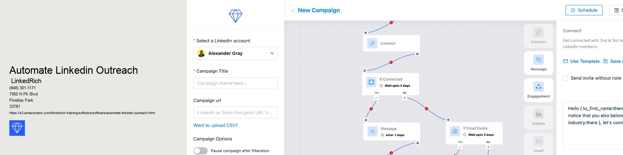 Automate Linkedin Outreach