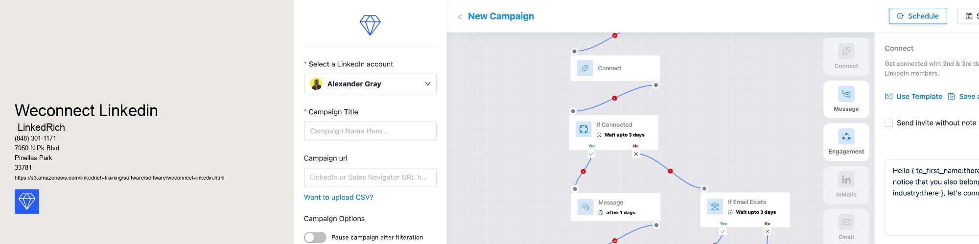 Weconnect Linkedin