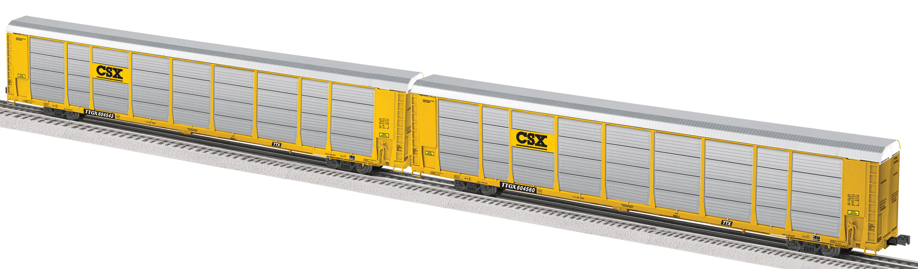 CSX 89' Auto Rack 2-Pack