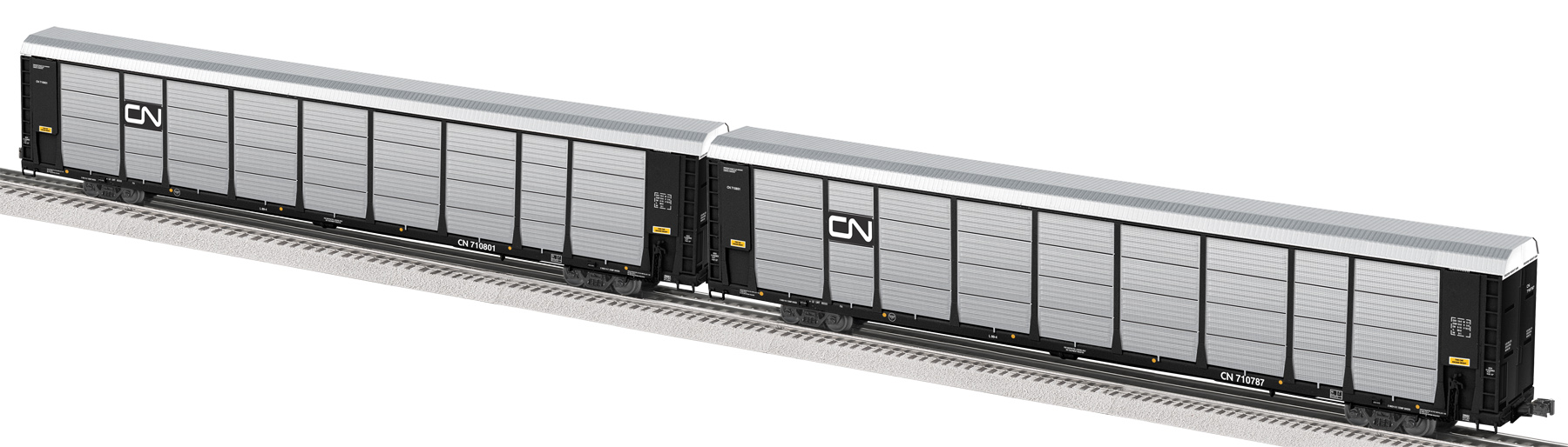 Cn Auto Rack Canadian National 89' Auto Rack 2-Pack
