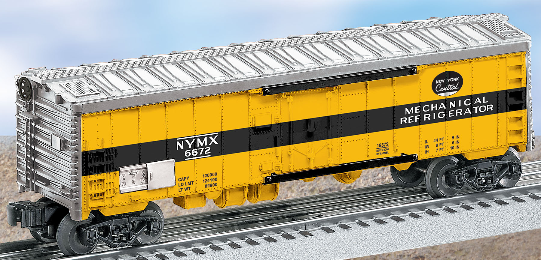 York Reefer New York Central Steel-Sided Reefer #6672