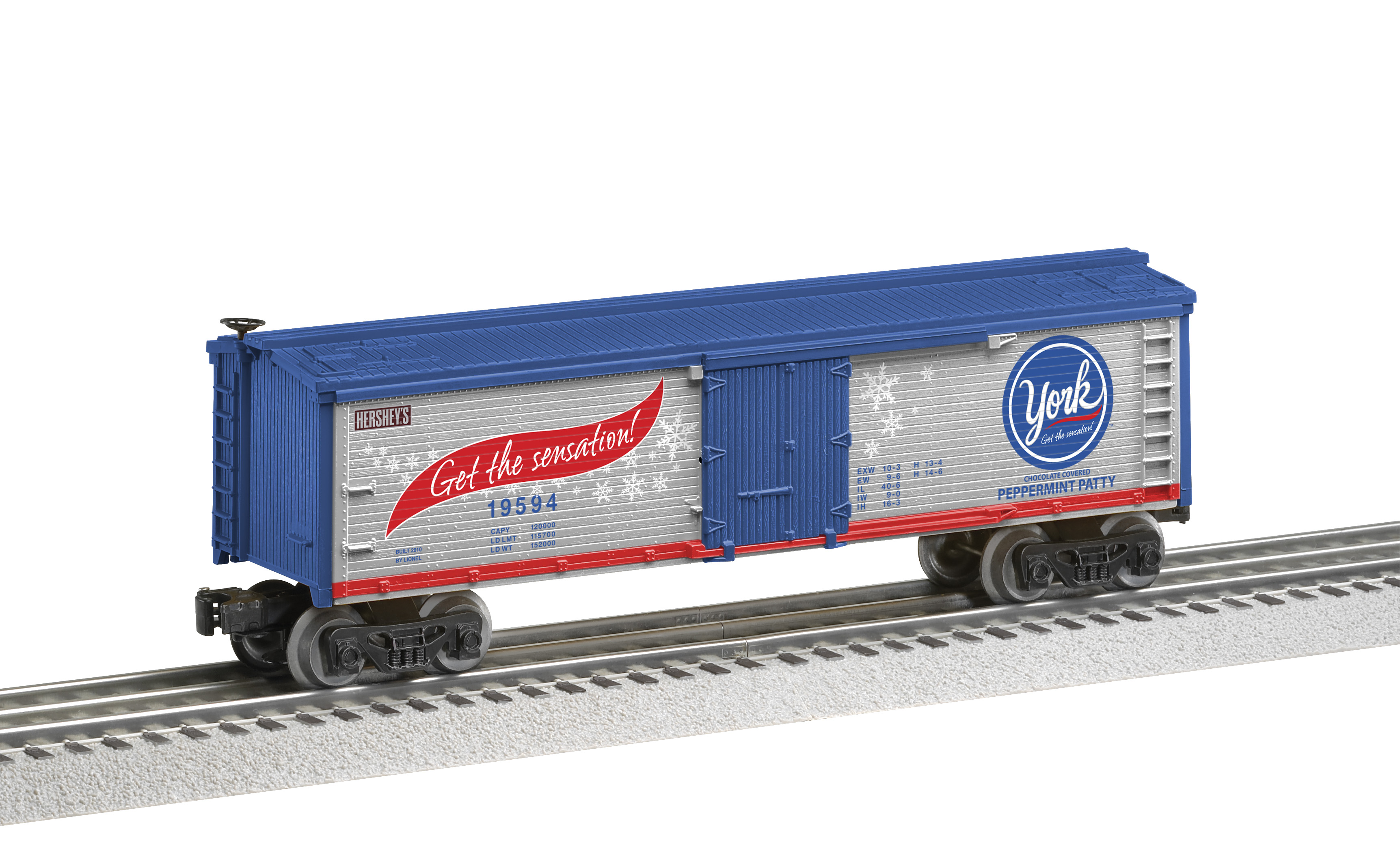 York Reefer York Peppermint Patty Wood-Sided Reefer #19594