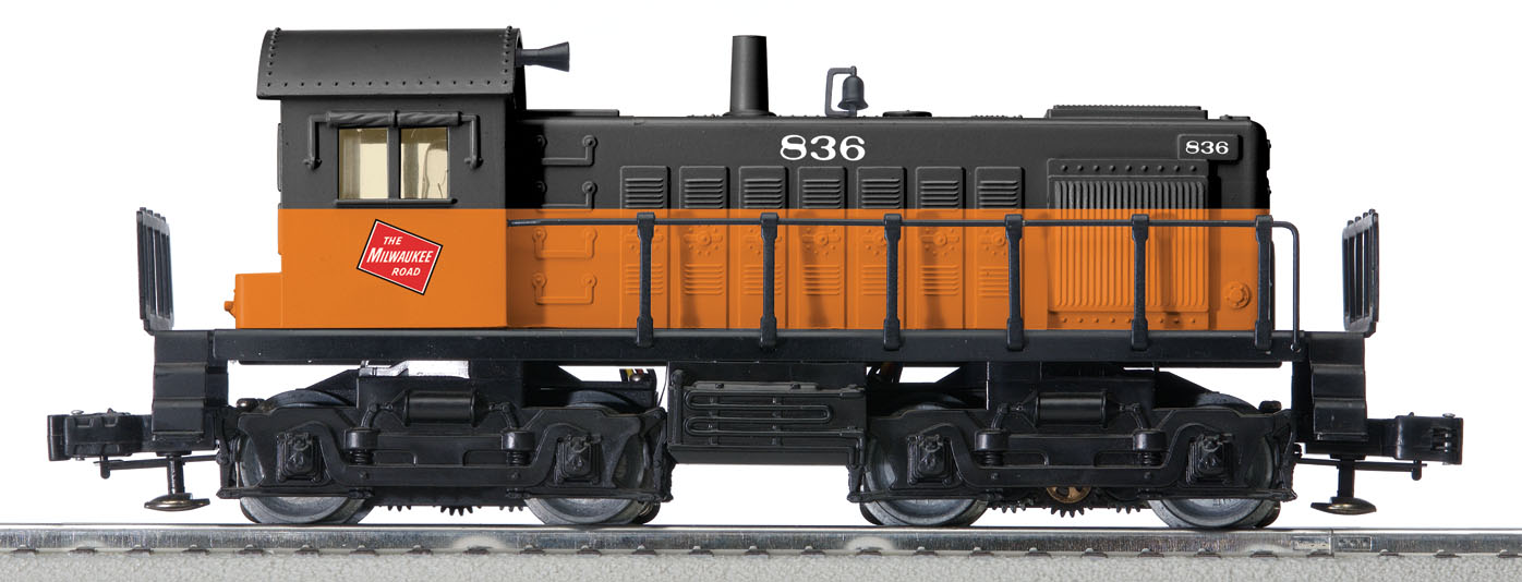 Milwaukee Road Conventional S-2 Diesel Switcher w/Horn #836