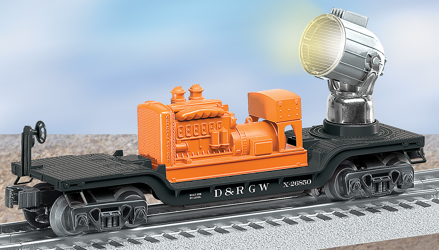 Searchlight Car Denver & Rio Grande Western Searchlight Car