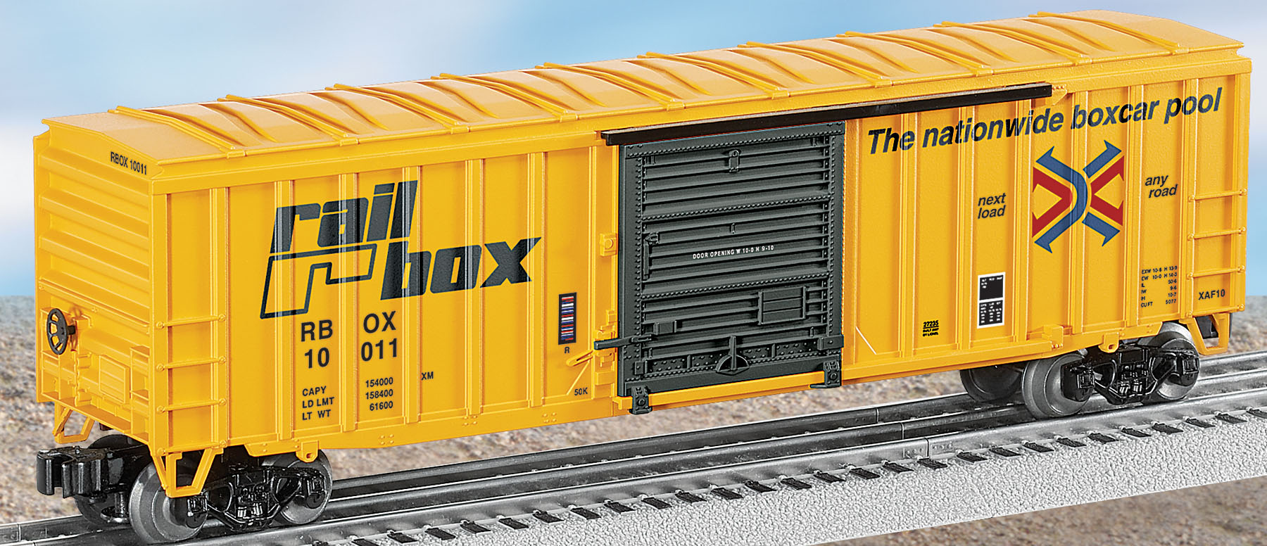 Railbox Modern Boxcar #10011