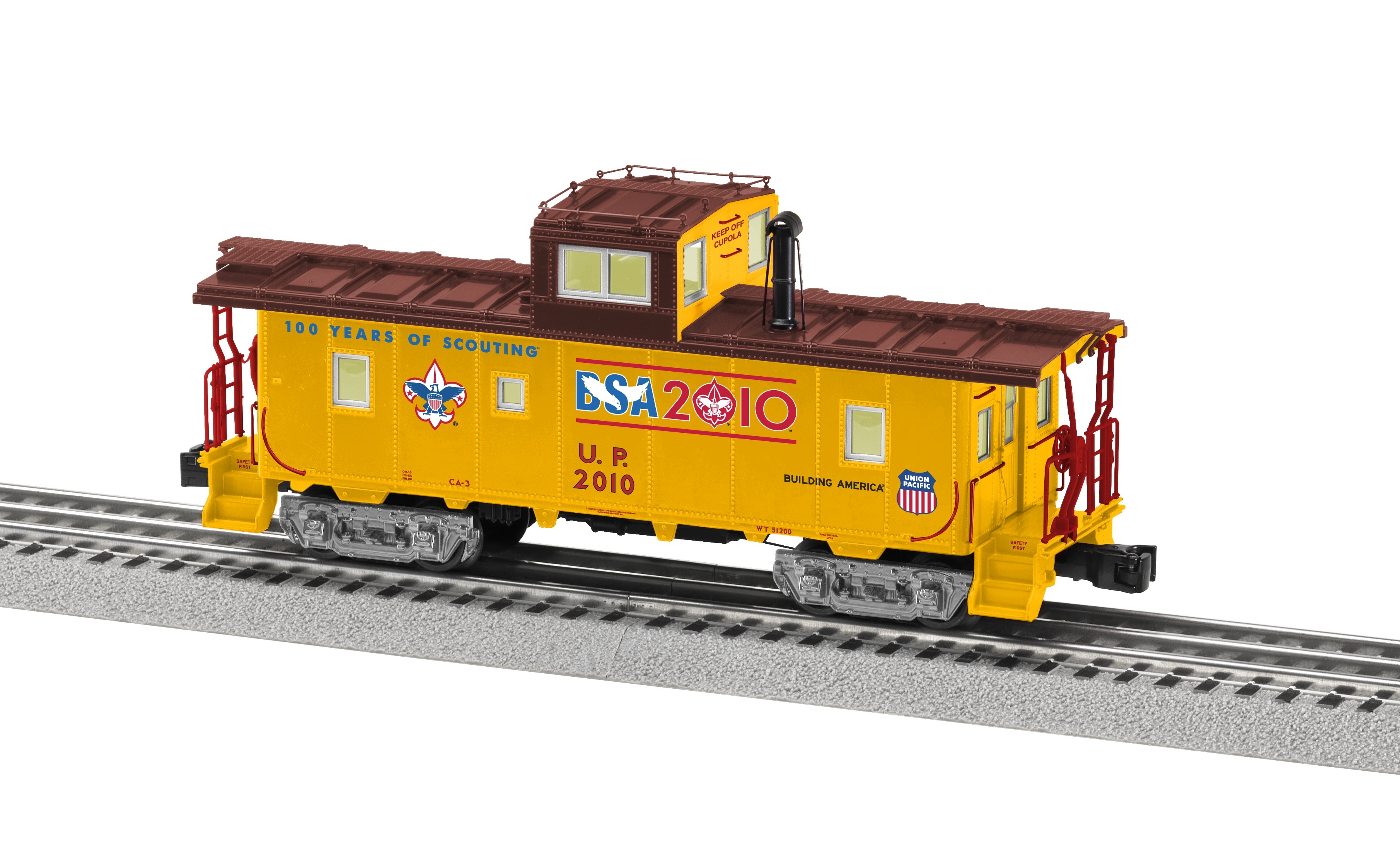 Union Pacific Boy Scouts of America Ca-3 Caboose