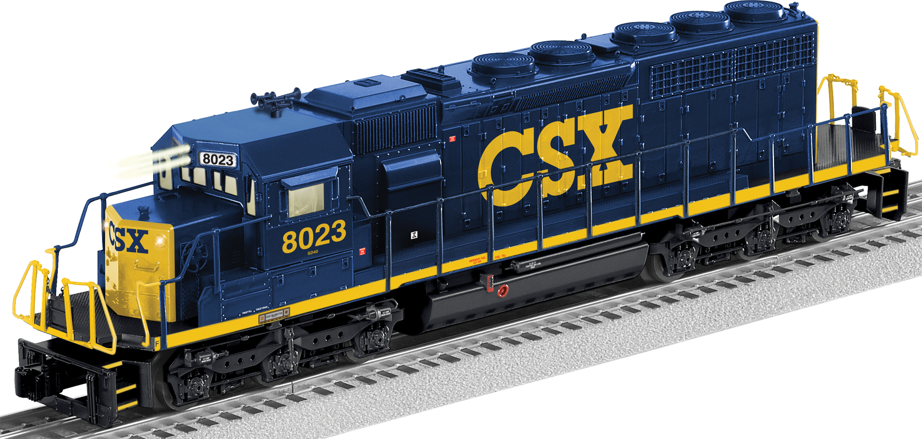 CSX Non-Powered Scale SD40-2 Diesel #8023