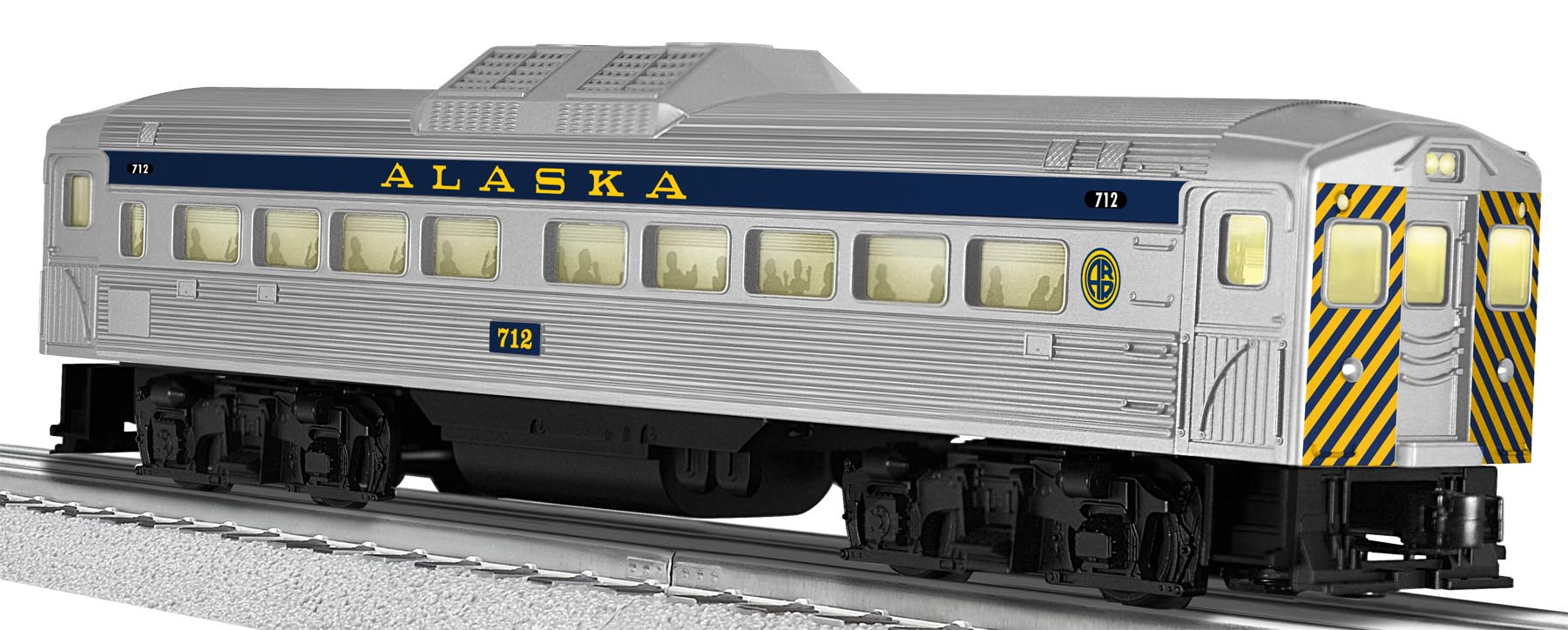 Alaska Non-Powered RDC Coach #712