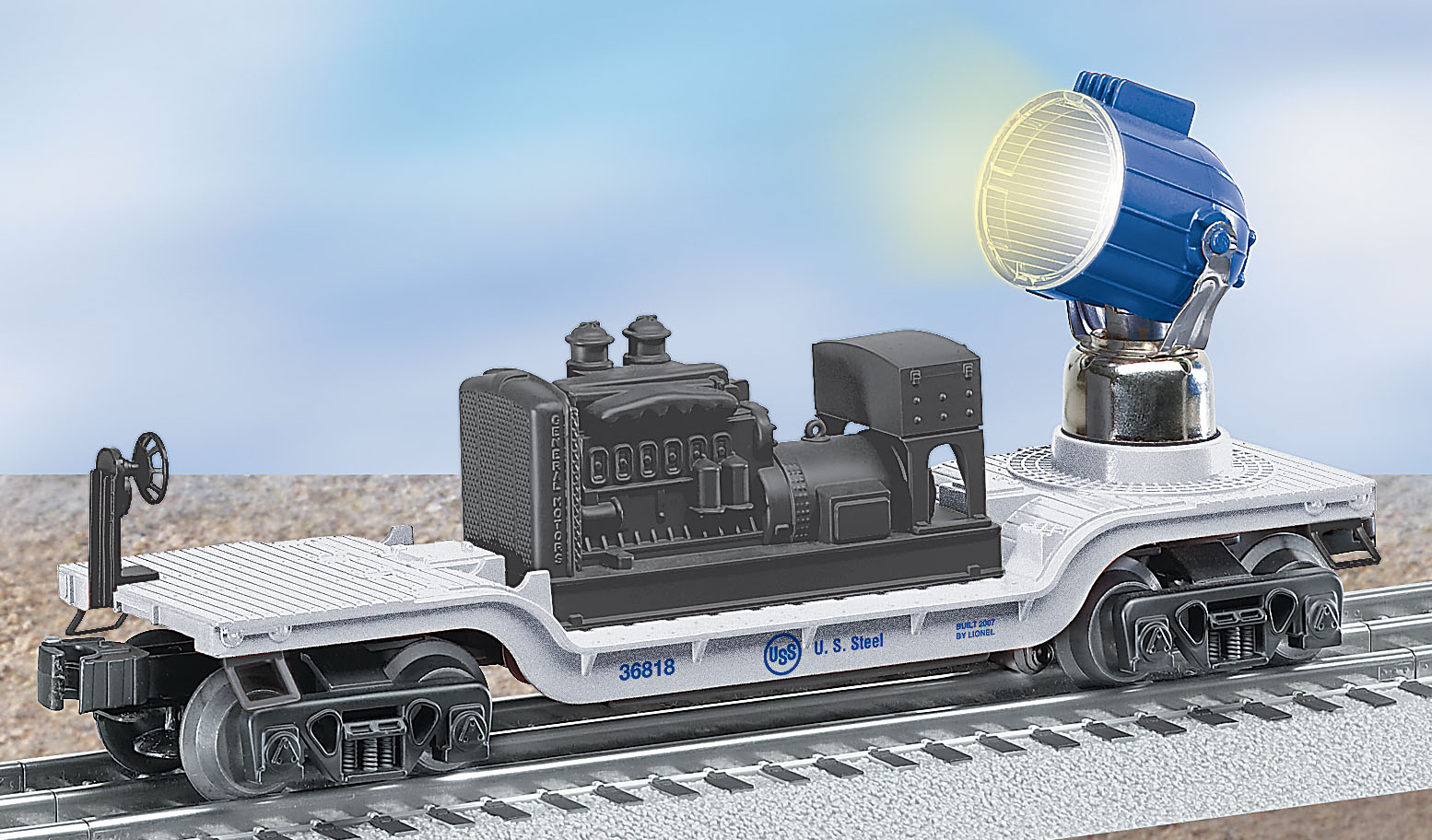 Searchlight Car U.S. Steel Searchlight Car