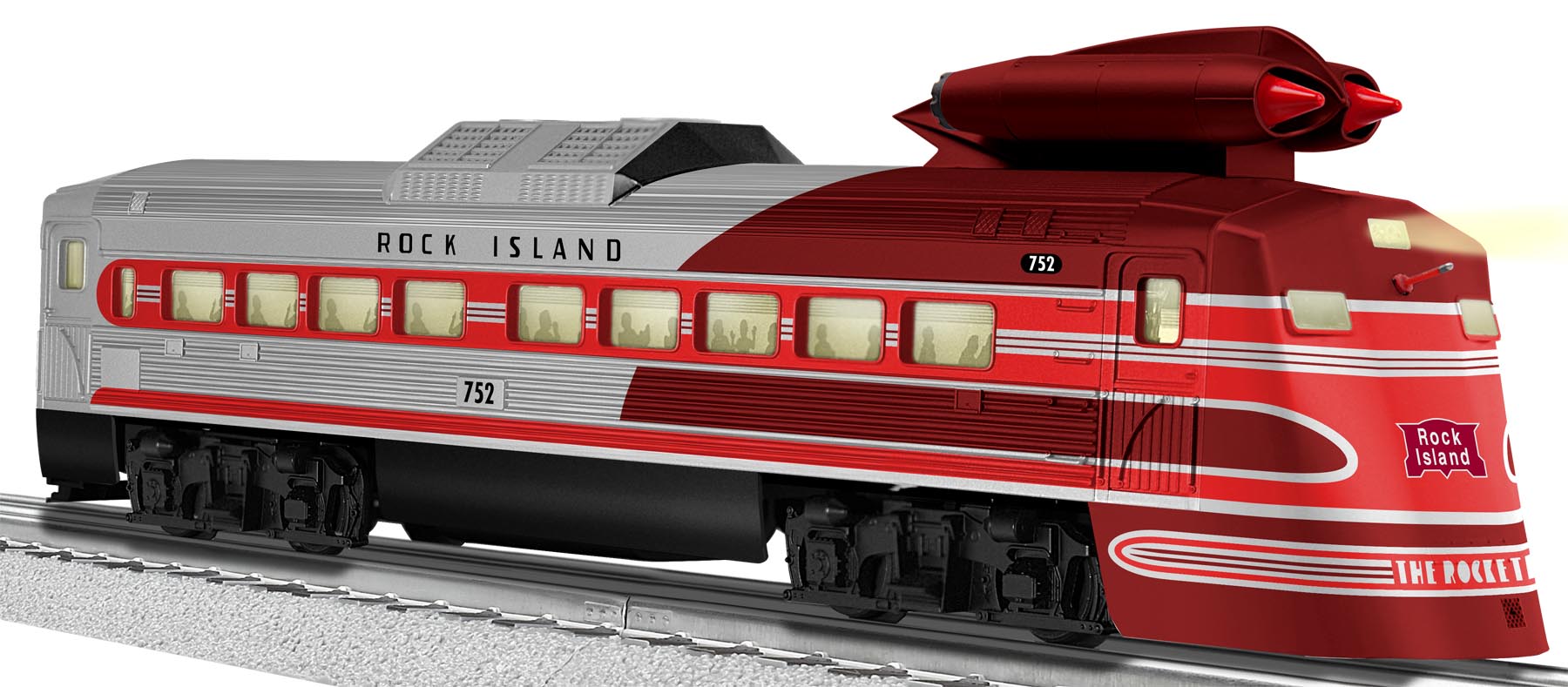 Rock Island Jet-Powered Budd RDC (Conv. LOCO #752)