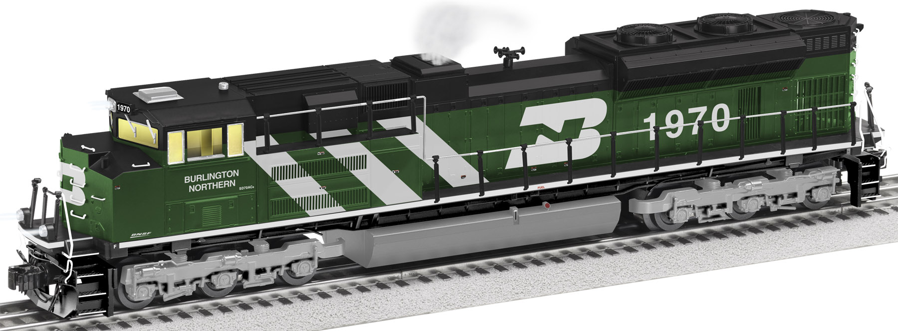 Burlington Northern BNSF Heritage LEGACY Scale SD70ACe Diesel #1970