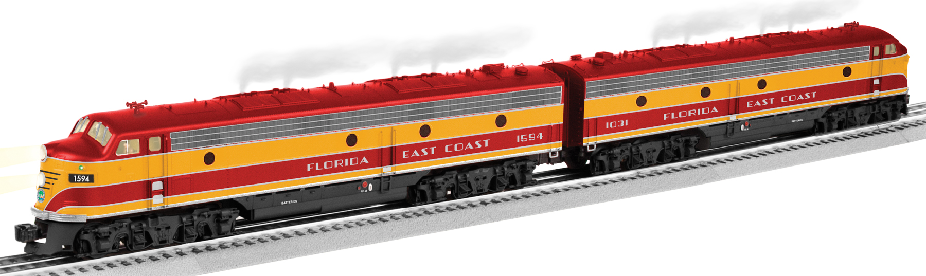 E9 Train Model Florida East Coast LEGACY Scale E9 A-A Diesel