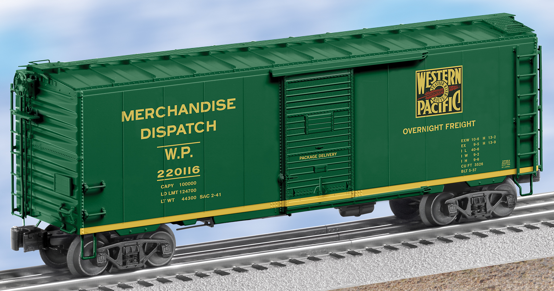 Western Pacific Express Boxcar