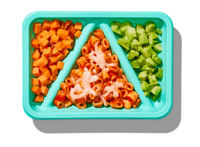 A Little Spoon Mini Cheesy Pasta Biteable.