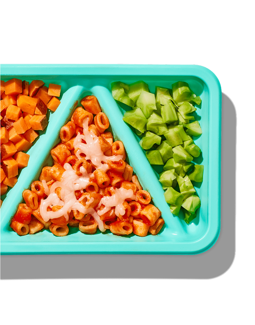 A Little Spoon Mini Cheesy Pasta Biteable.