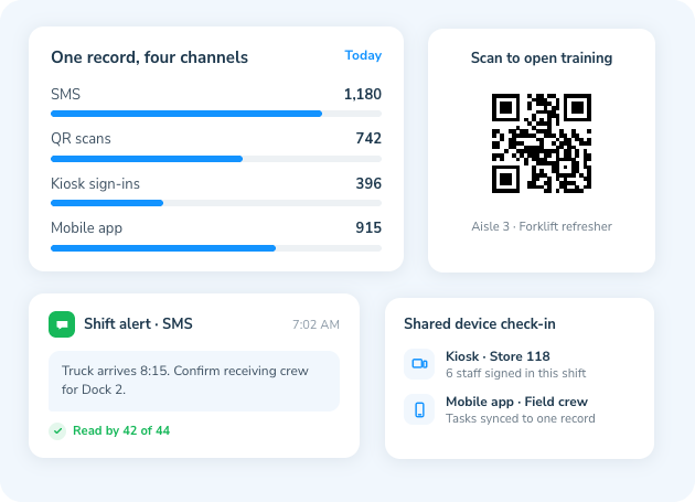 Reach teams across more channels