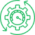 Process Optimization Cogs icon
