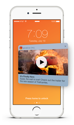 iOS Rich Push Notification with Video