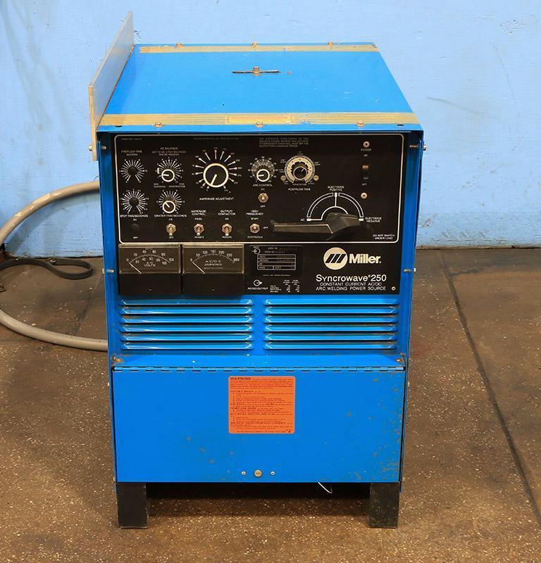 For Sale Miller Syncrowave 250 Arc Welder Locator Online