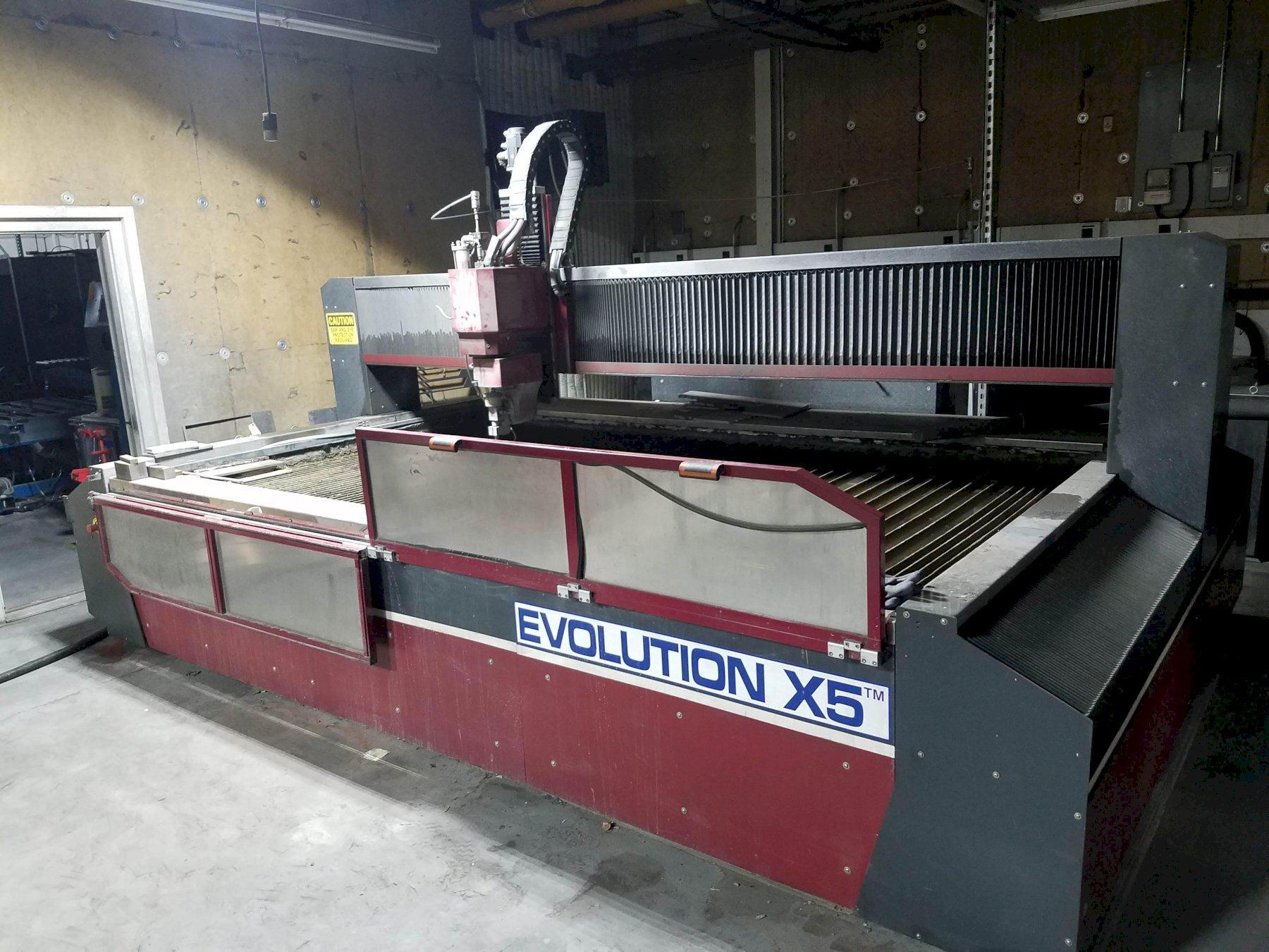 For Sale 5 AXIS 16,000 PSI 2010 WATERJET MODEL EVOLUTION X5 WATER