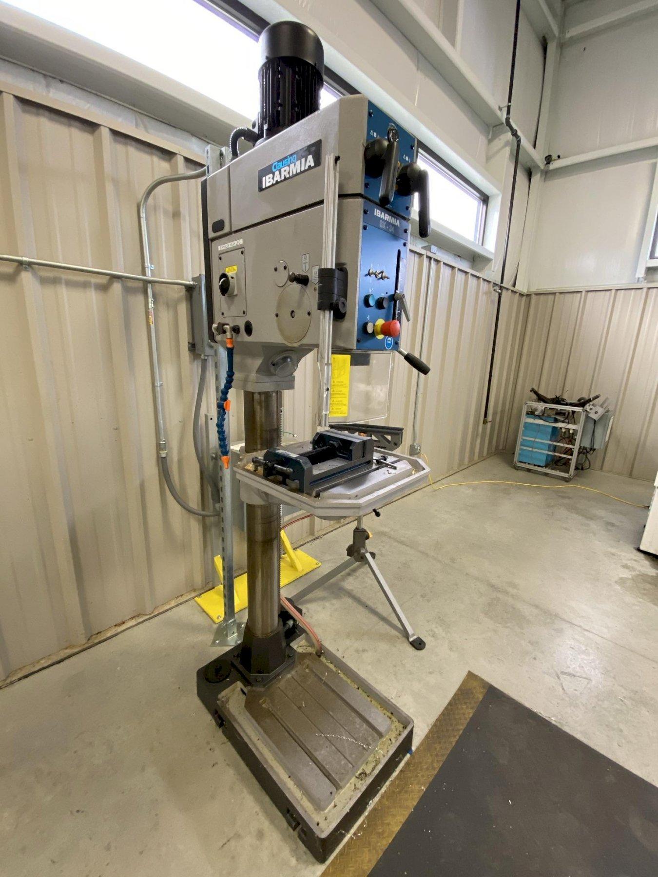 For Sale USED CLAUSING IBARMIA GEAR HEAD FLOOR STANDING DRILL PRESS