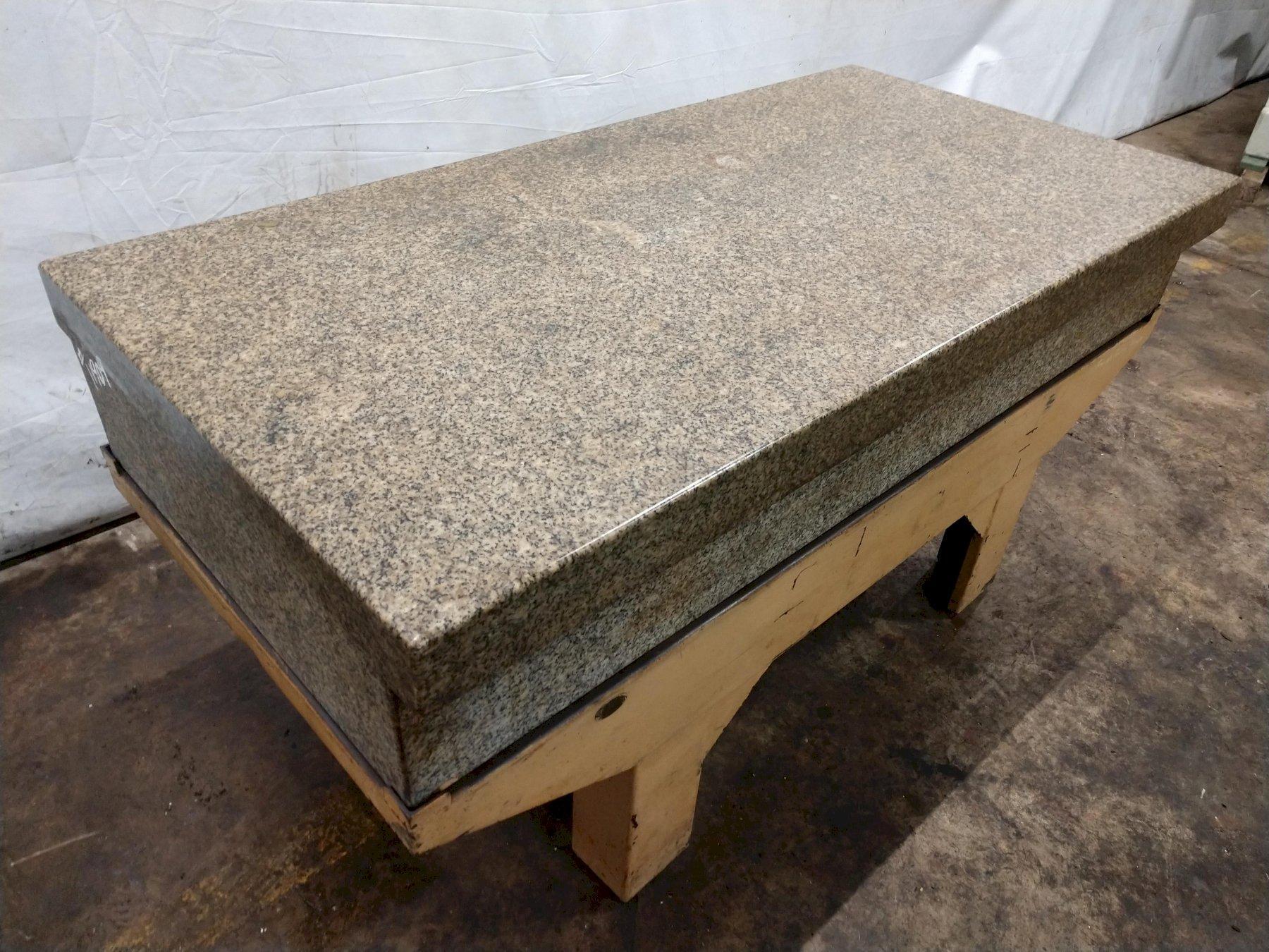 For Sale 36" X 72" X 12" HERMAN 2LEDGE GRANITE SURFACE PLATE WITH