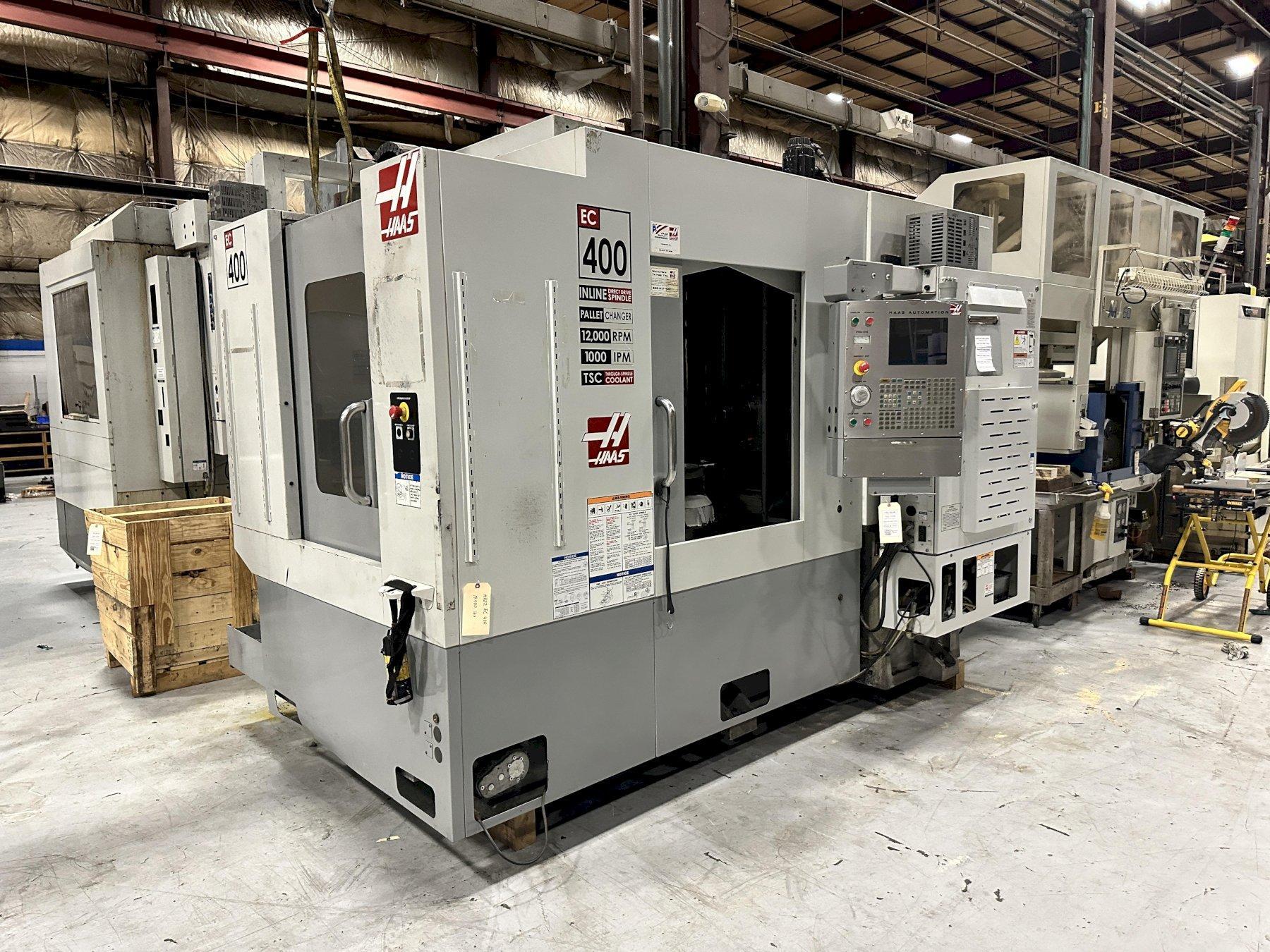 Haas EC-400-1DEG Used CNC Horizontal Machining Center For Sale - 2006