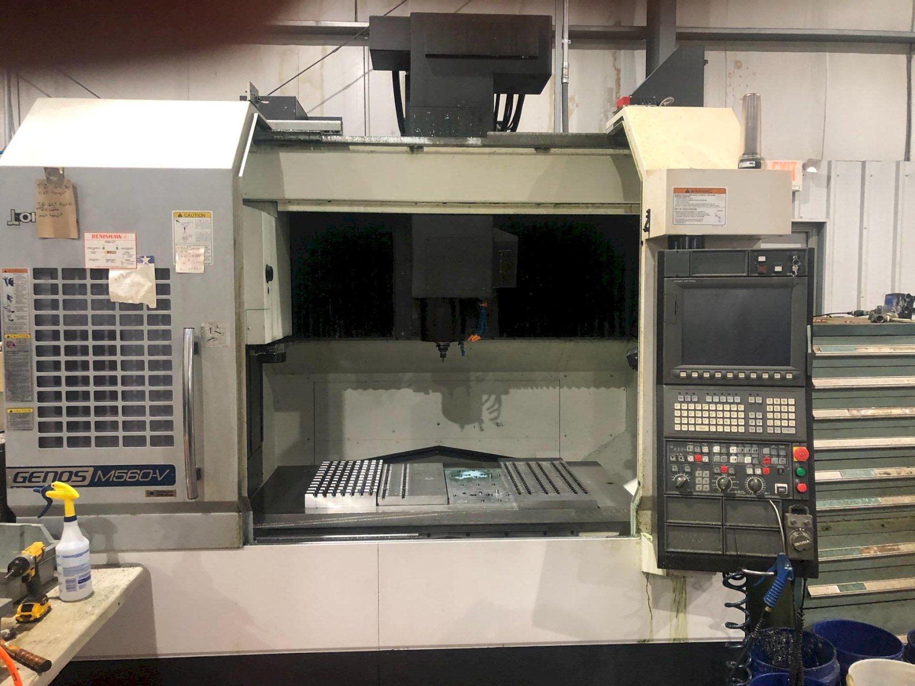 2014 Okuma Genos M560-V CNC Vertical Machining Center For Sale