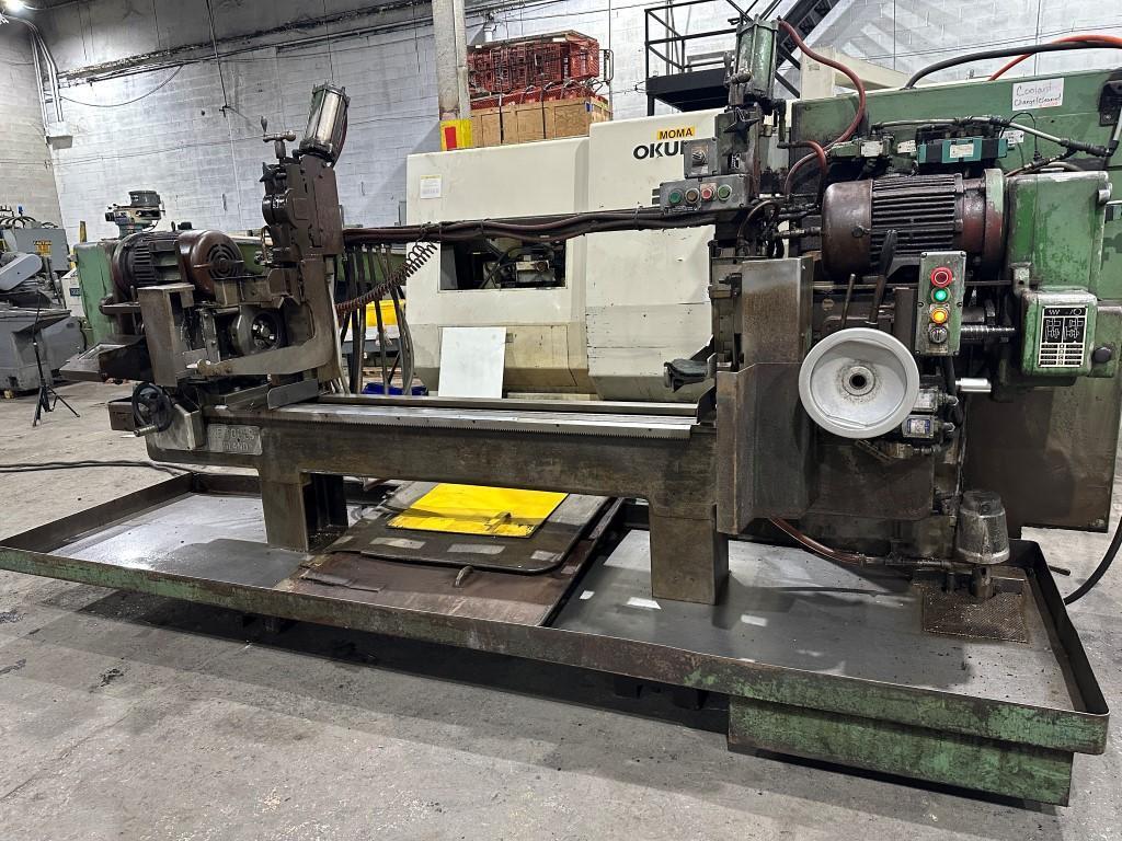 6.25" x 75" Hey No. 3 Double End Facing And Centering Machine