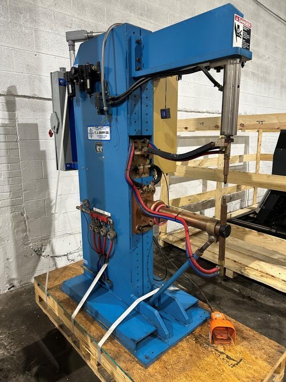 75 KVA AMERICAN INDUSTRIAL MODEL A/P 75-30 COMBINATION SPOT OR PROJECTION PRESS TYPE RESISTANCE