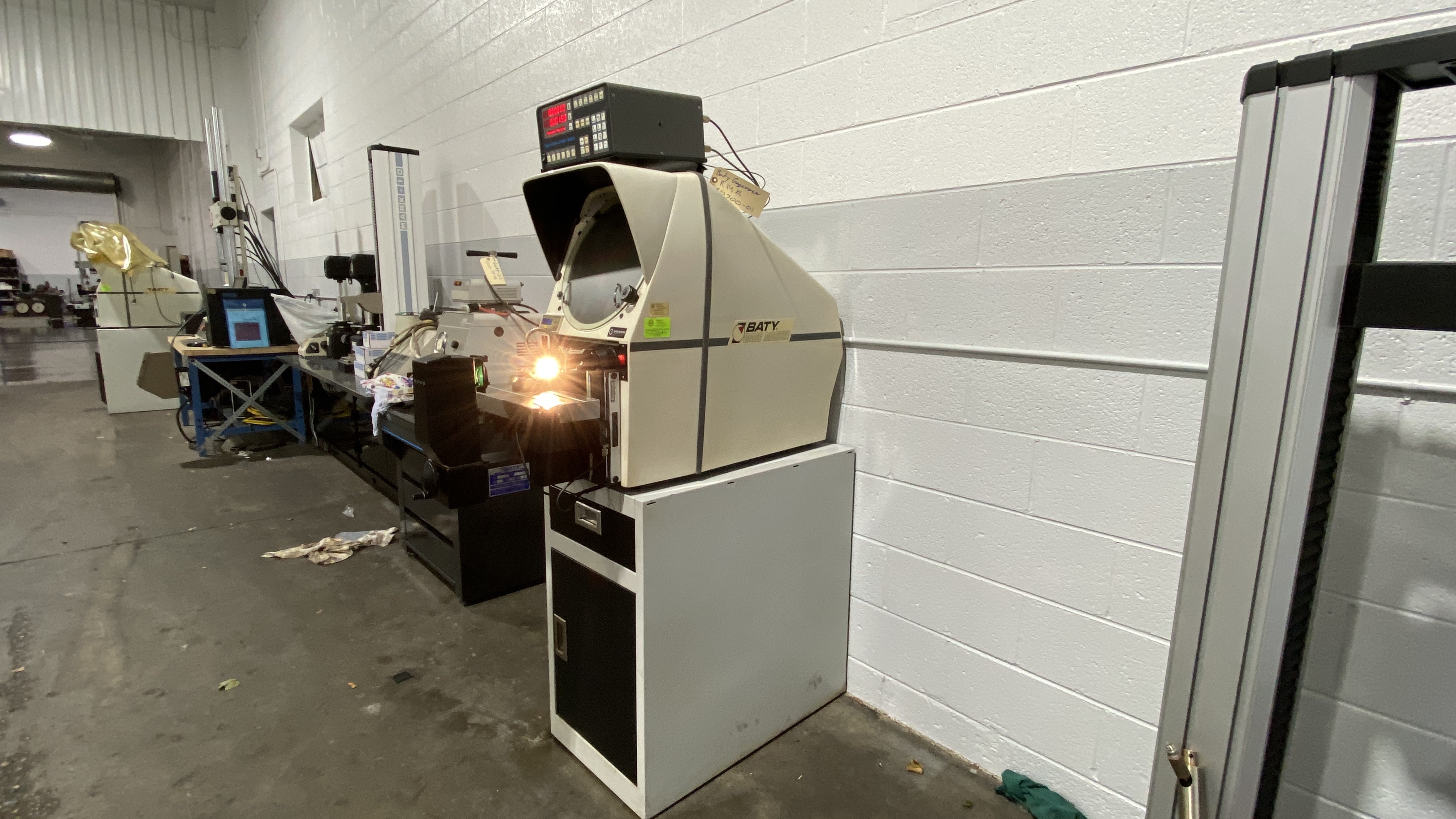 For Sale (1) USED Baty International Gage Master Model R14XL, Optical