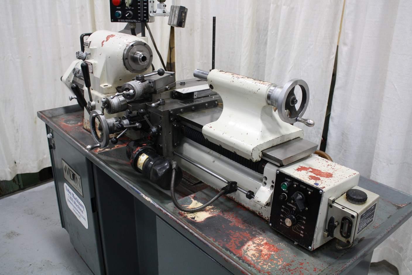 For Sale 11' X 20' WILTON MODEL TRL11183 PRECISION TOOLROOM LATHE