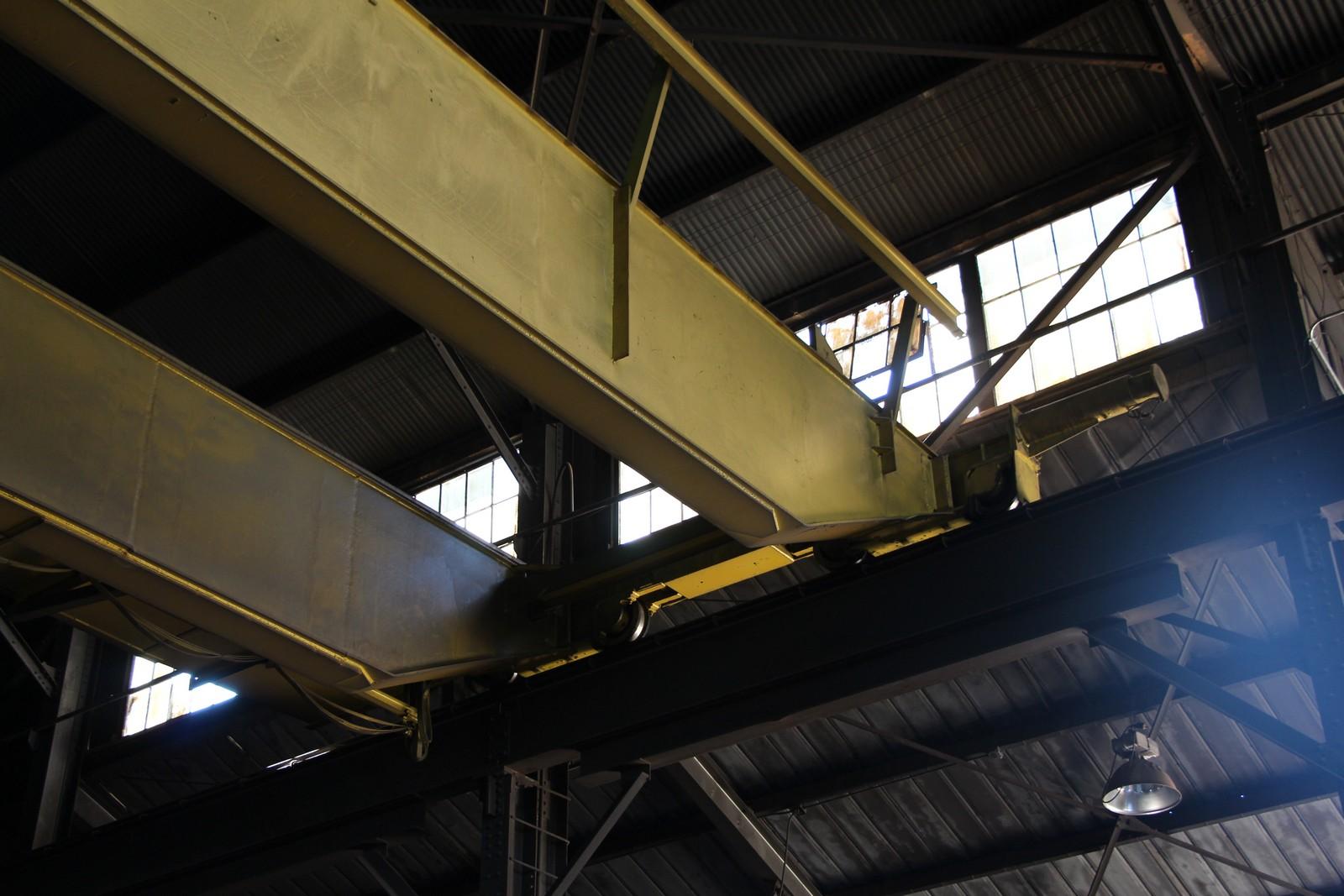 For Sale 40 TON X 75' P & H OVERHEAD DOUBLE GIRDER BRIDGE CRANE