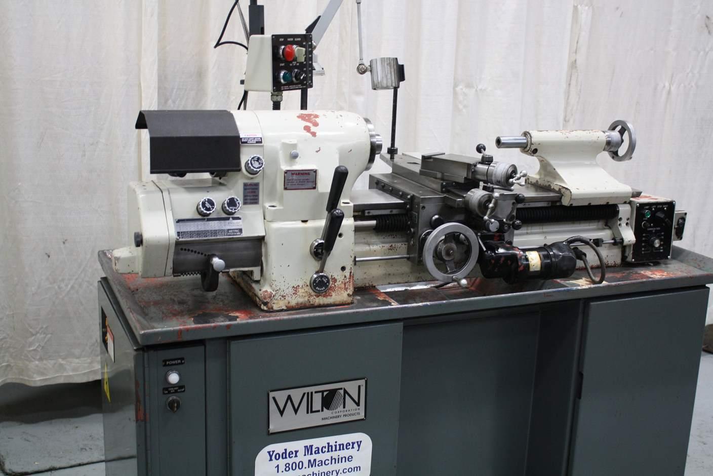 For Sale 11' X 20' WILTON MODEL TRL11183 PRECISION TOOLROOM LATHE