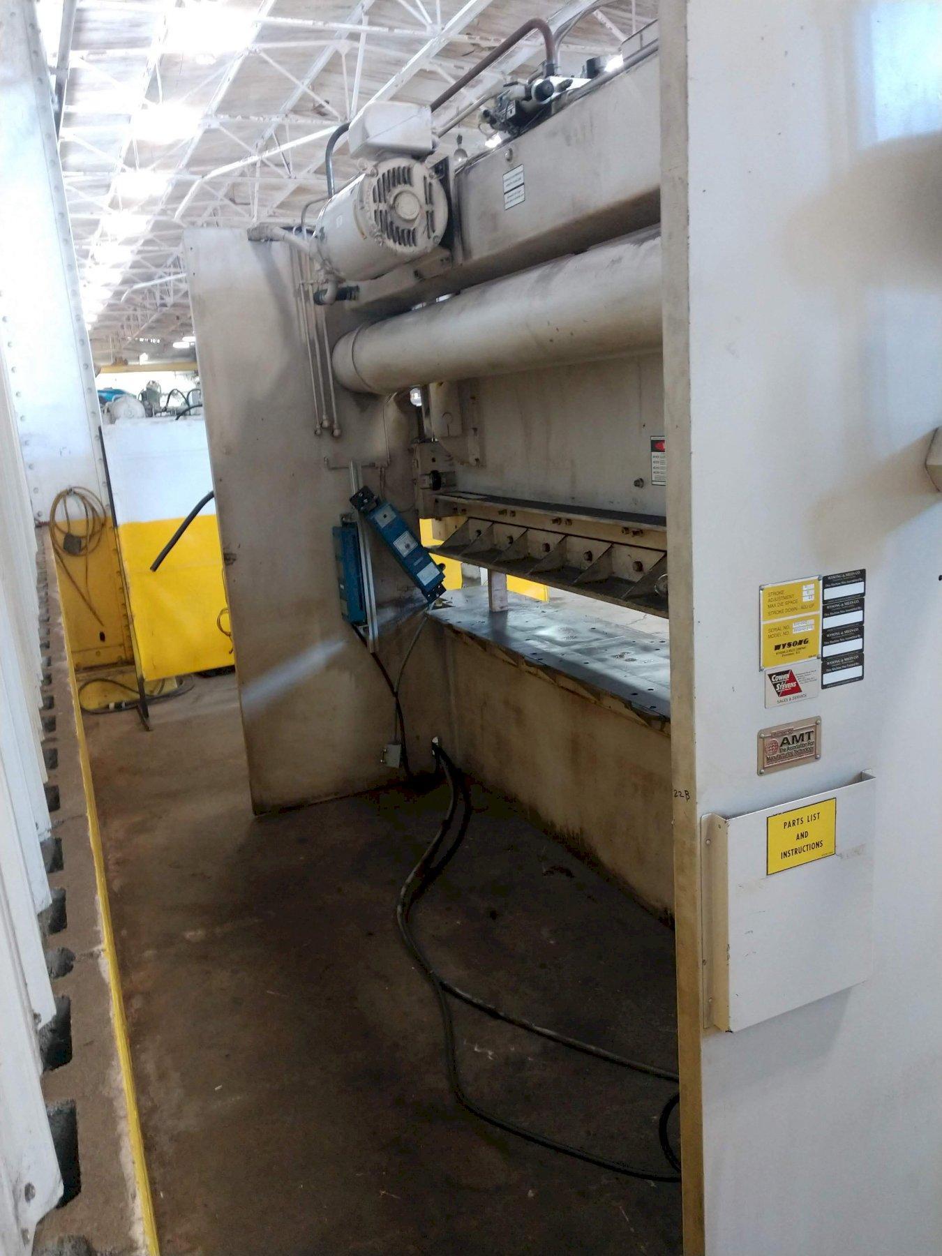 For Sale 140 TON X 12' WYSONG MODEL THS140144 "HIGH SPEED