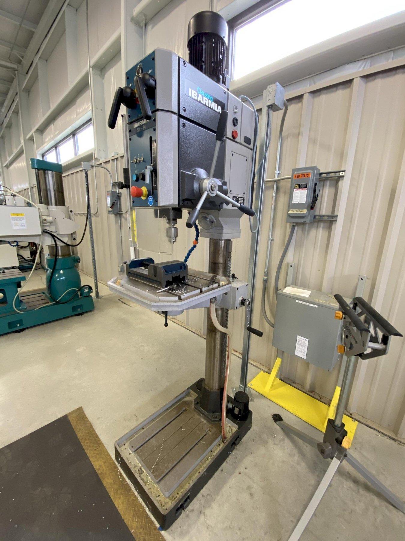 For Sale USED CLAUSING IBARMIA GEAR HEAD FLOOR STANDING DRILL PRESS