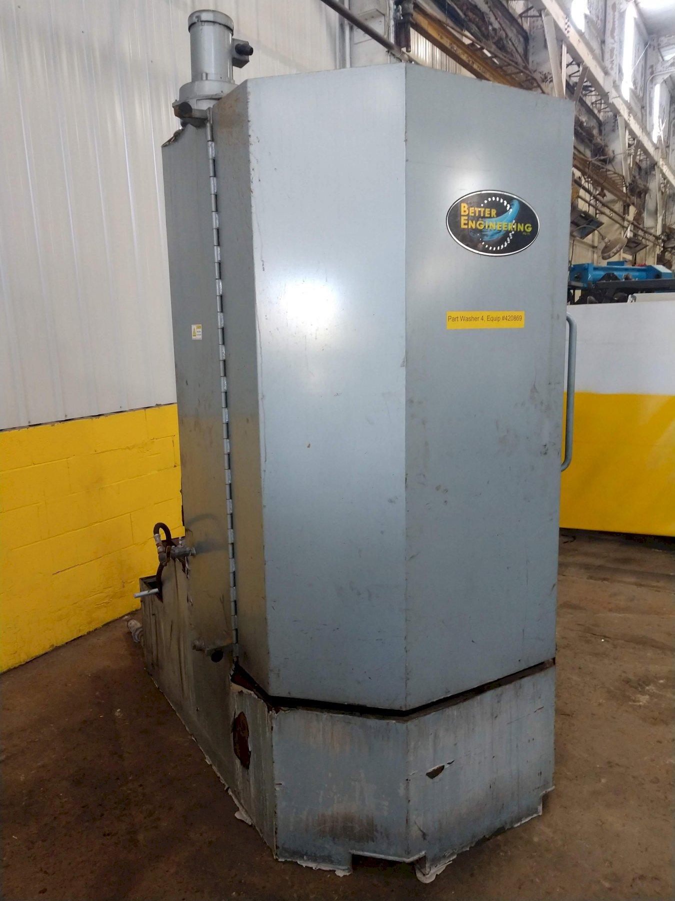 For Sale 40" X 60" BETTER ENGINEERING MODEL F4000LXP ROTARY TABLE PARTS WASHER STOCK 14041