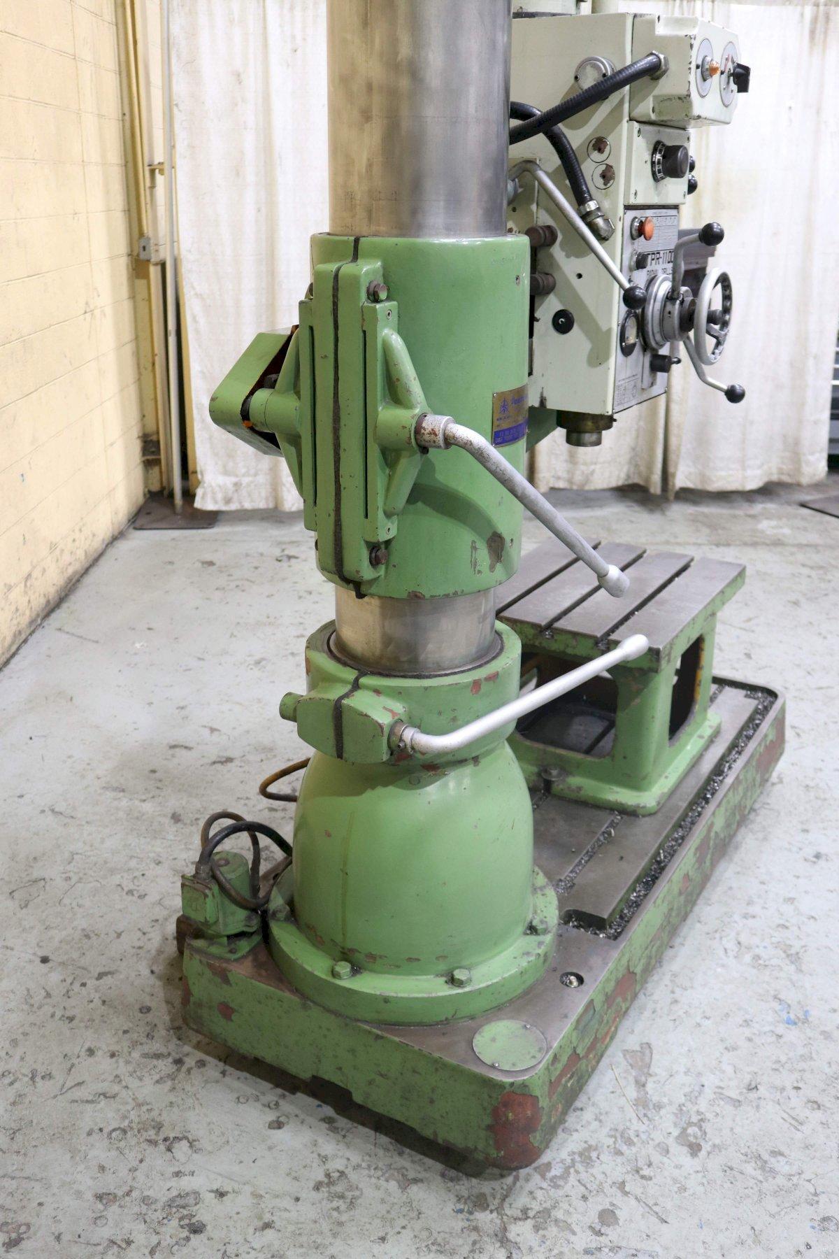 For Sale 4' X 9" TIA PIIN RADIAL ARM DRILL STOCK 72831 Locator Online