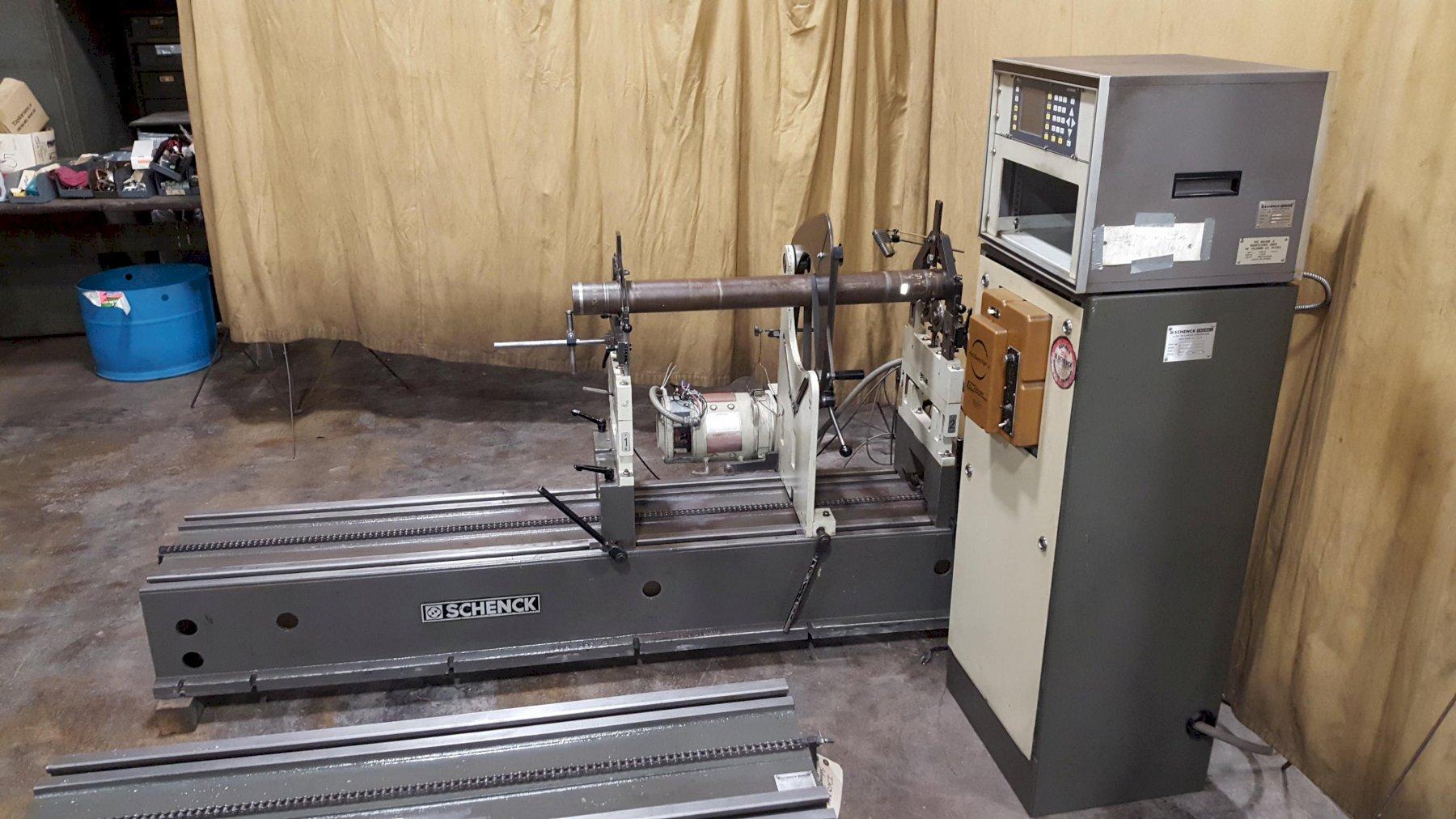 For Sale 1500 lb Schenck Model HM30CK Horizontal Balancing Machine