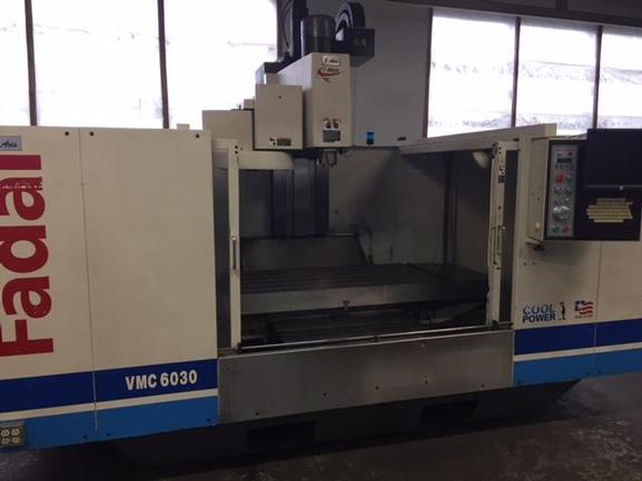 For Sale - Fadal Mdl 6030 Vertical Machining Center, 60" X 30" X 30