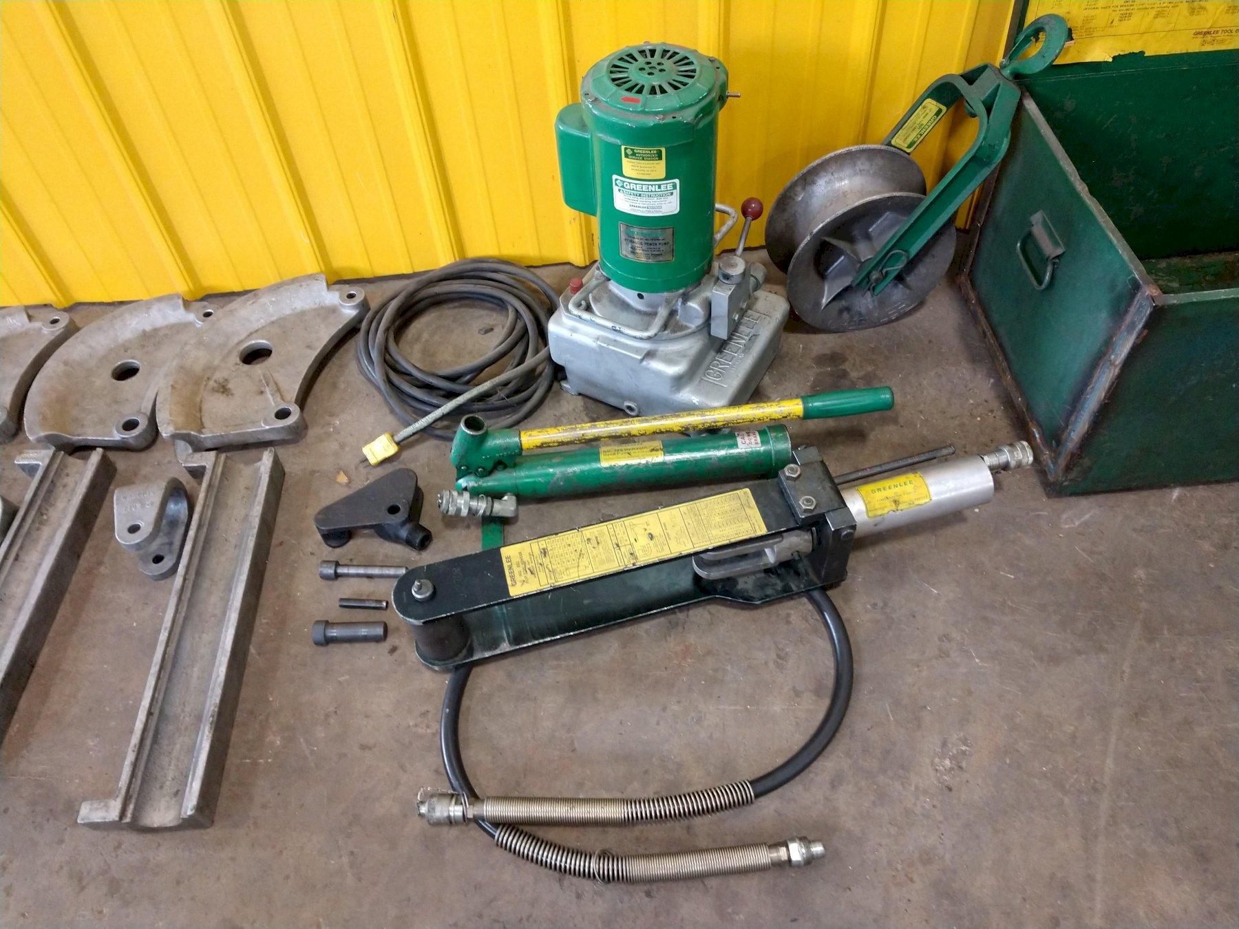 For Sale 2" GREENLEE ELECTRIC PUMP 960 HYDRAULIC CONDUIT PIPE BENDER