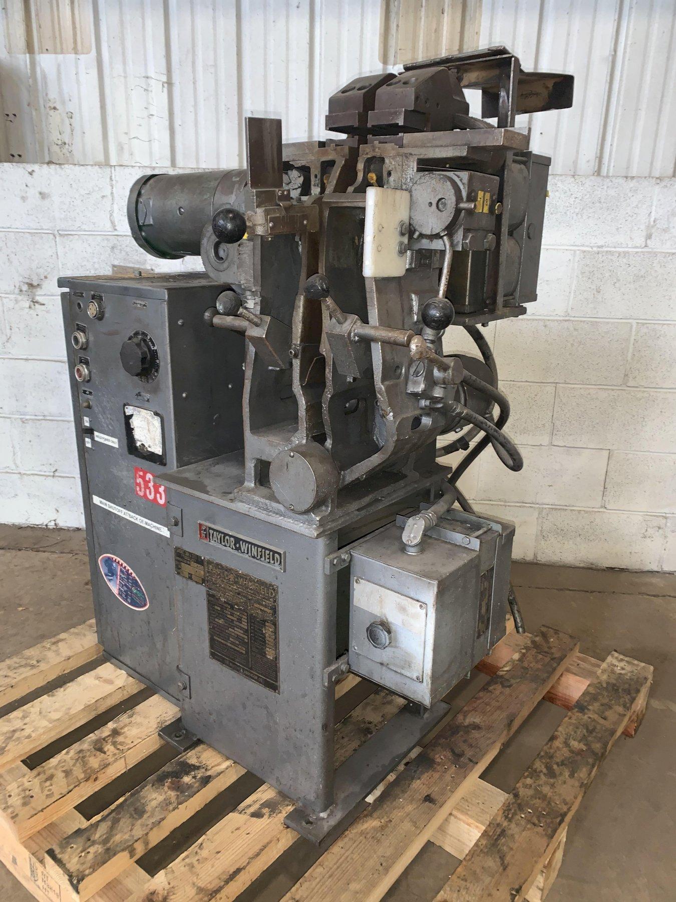 For Sale 5 KVA TAYLOR WINFIELD MODEL A2.5B FLASH BUTT INDUSTRIAL SAW