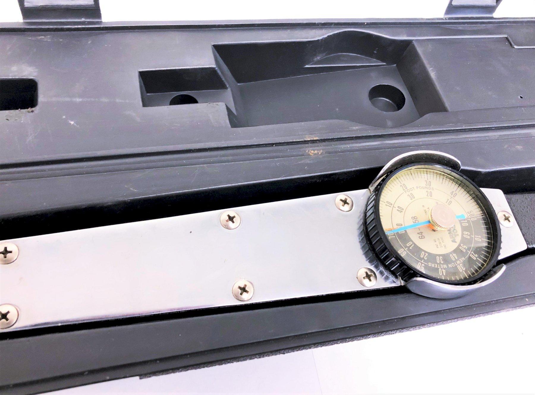 For Sale DIAL TORQUE WRENCH ARMSTRONG NO 64358 , 3/8" DRIVE, DUAL