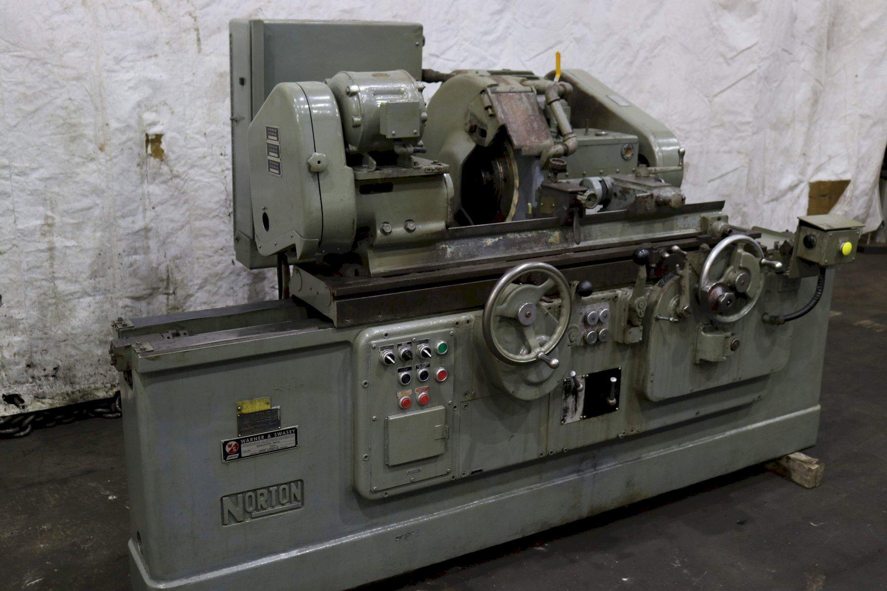 For Sale 6' X 30' NORTON O.D. PLAIN CYLINDRICAL GRINDER STOCK 73438