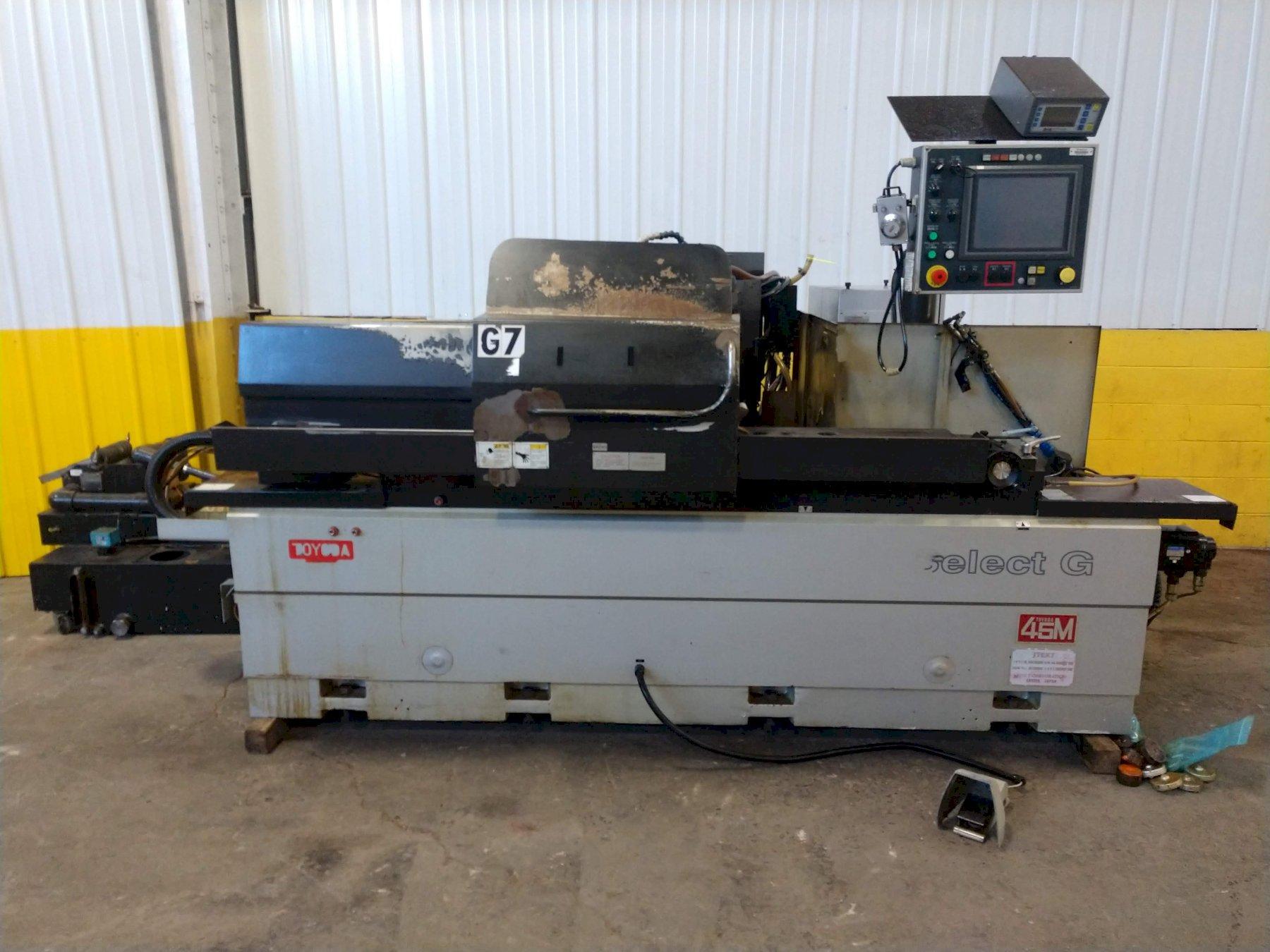 For Sale 12" X 39" TOYODA SELECT G11 45M CNC CYLINDRICAL GRINDER