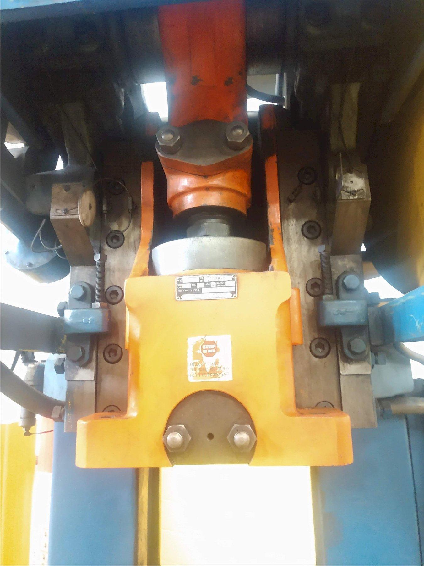 For Sale 100 TON L & J MODEL 100 OBI FLYWHEEL PRESS WITH 5" STROKE