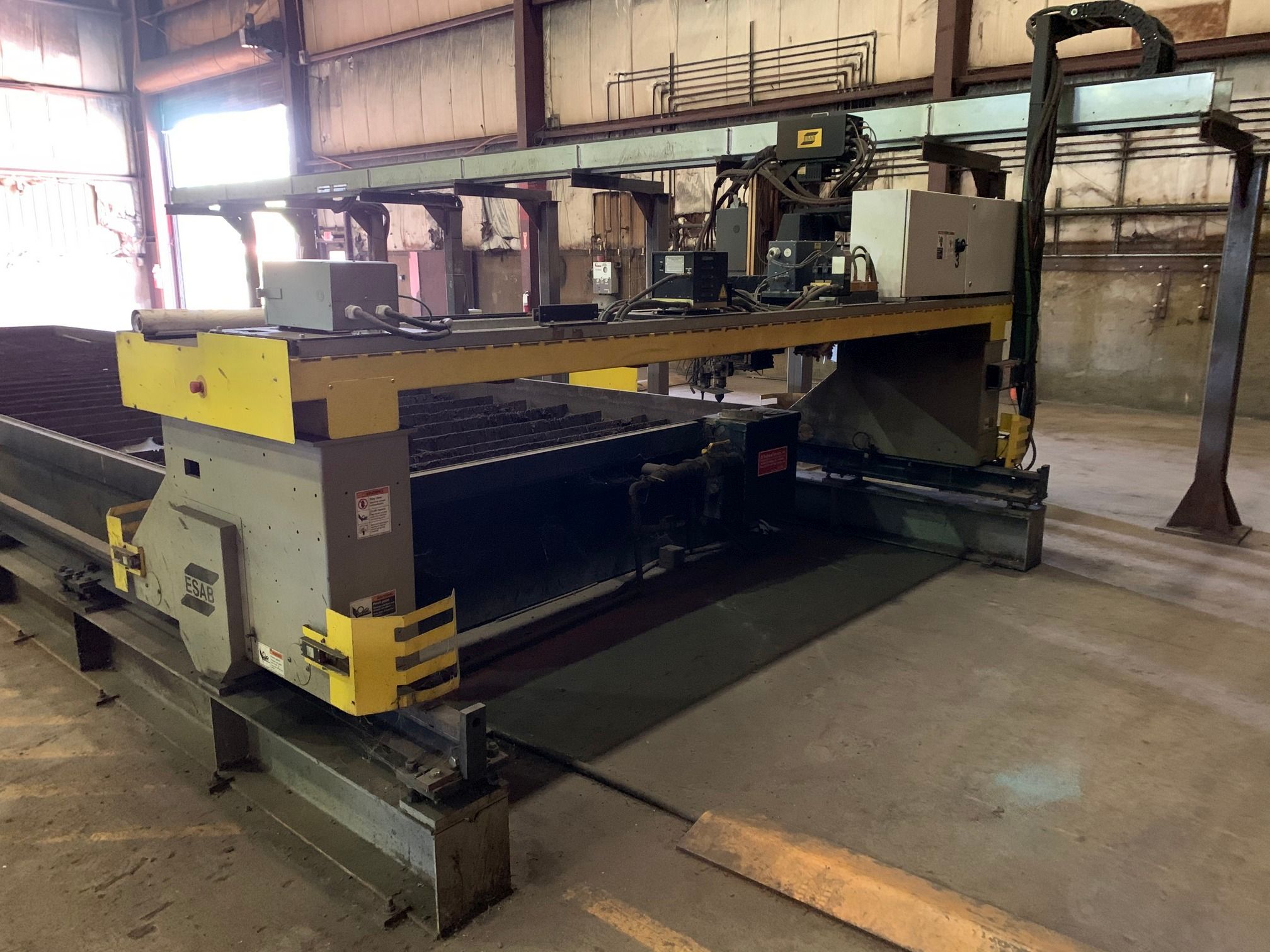 For Sale 2012 Esab Sabre DXG4000 CNC Plasma Cutting Machine; S/N