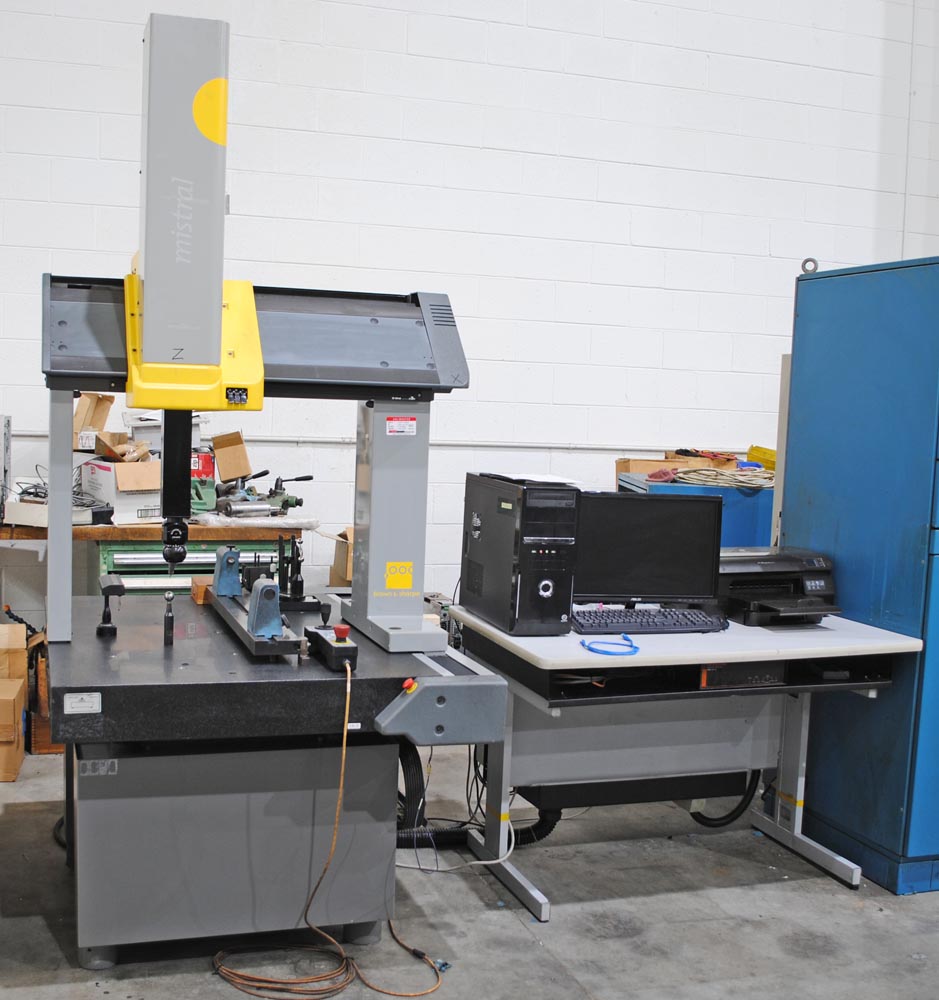 For Sale Brown & Sharpe Mistral 775 CMM, 26"x28"x18" Capacity