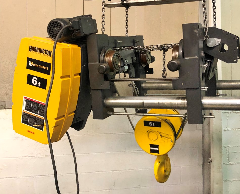 For Sale HARRINGTON RHN 6TON ELECTRIC CABLE HOIST Locator Online